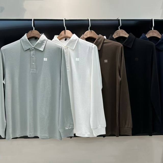 Supply control Kolon Sport 2025 Autumn Light Luxury Collagen Fiber Long Sleeve