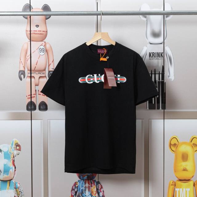 Special offer, no refund or exchange Gucci classic print new short-sleeve Color: