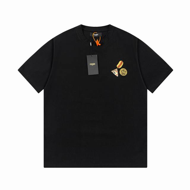 Fendi. New spring/summer embroidered casual short-sleeve shirt. Details: Origina