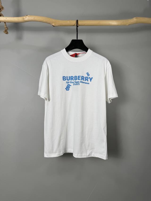 Burberry 2025 Spring/Summer new release, the latest short-sleeved, round-neck, t