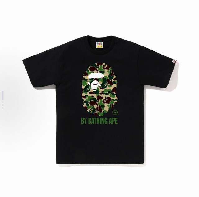 001192 Bape SS25 Abc Camo series camouflage ape print short-sleeved T-shirt for