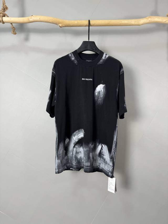 Balenciaga 25Ss new washed, distressed, painted, and splashed ink graffiti Hand-