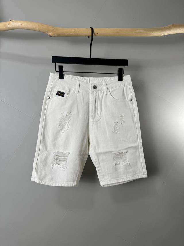 Fendi 2025Ss summer new original high-end hot-selling denim shorts, super custom