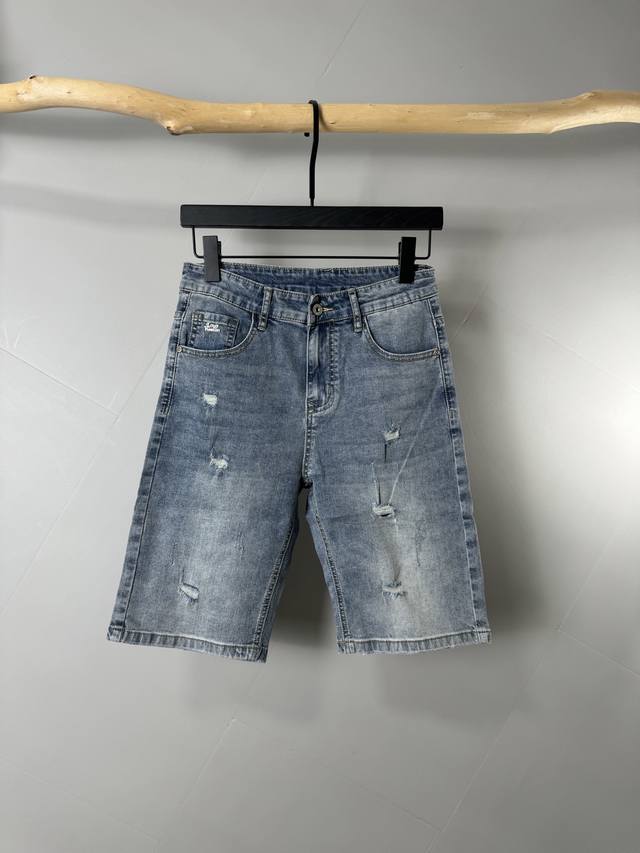 Lv Louis Vuitton 2025Ss summer new original high-end hot-selling denim shorts, s