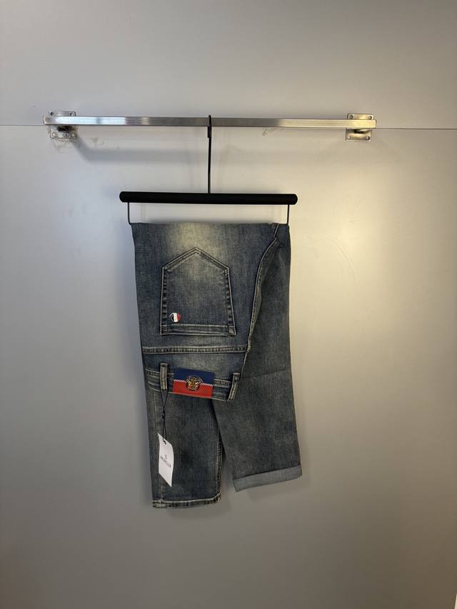 Moncler denim jeans, the official lookbook poster! Made from premium imported,