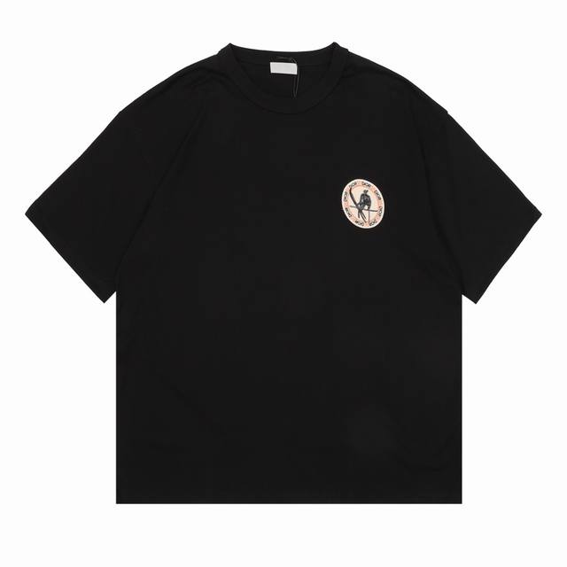 Dior Dior patch logo round neck short sleeve Size: SL DDD