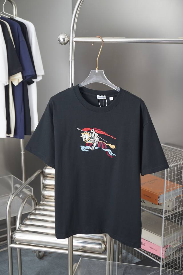 Bbr Babaojia 25Ss early spring new colorful embroidered warhorse short-sleeve to