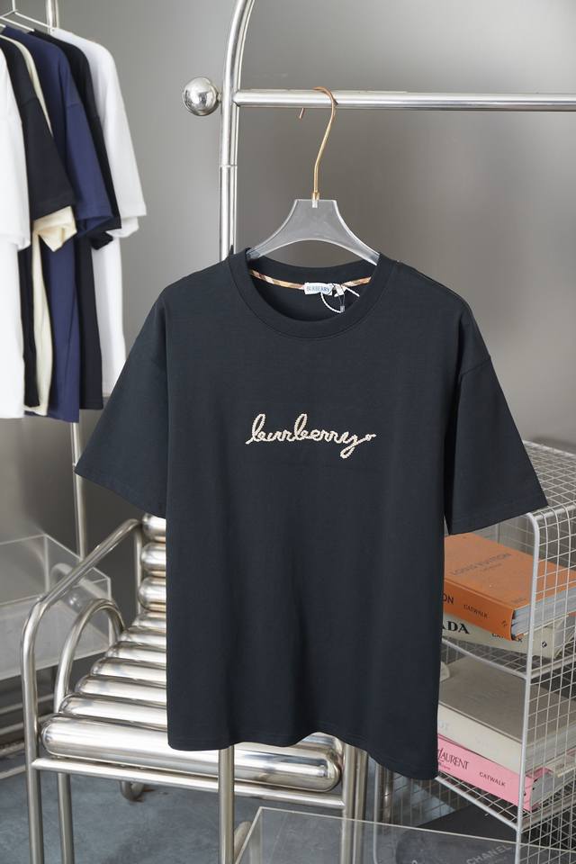 Bbr Babaojia 25Ss early spring new corded warhorse short-sleeve top. A must-have