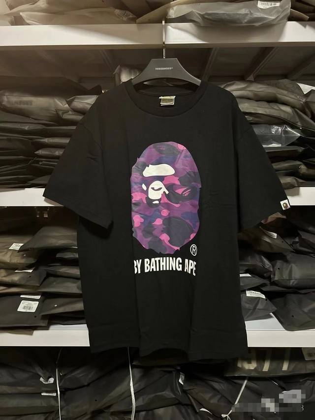 001025 A Bathing Ape Ape Head Series Color Camo By Bathing Ape Tee camouflage sl