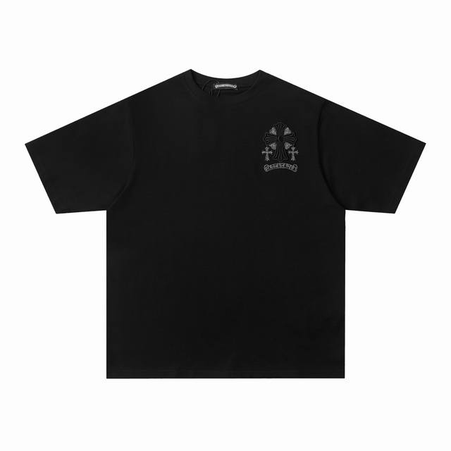 Special Price Chrome Heart 24Ss Spring and Summer Cross 3D Logo Embroidered Shor