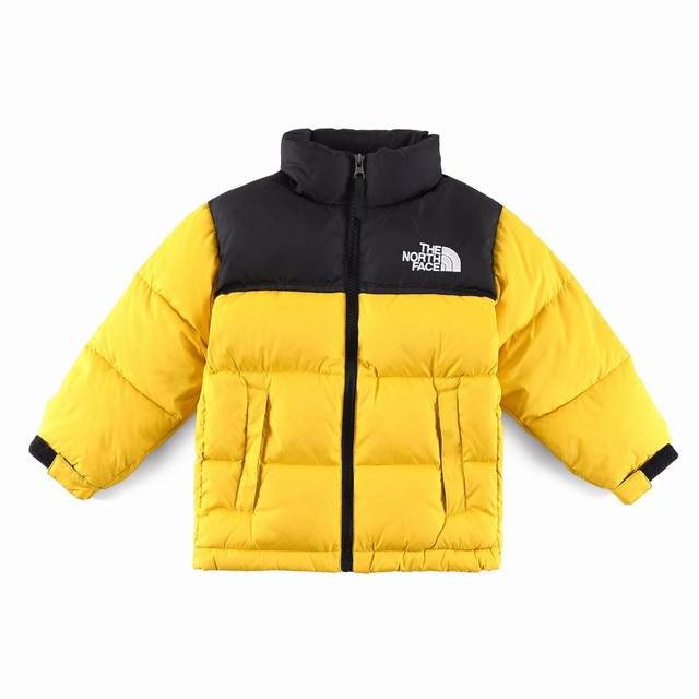 Style No. D02 Yellow The North Face children's lightweight down jacket is a mus