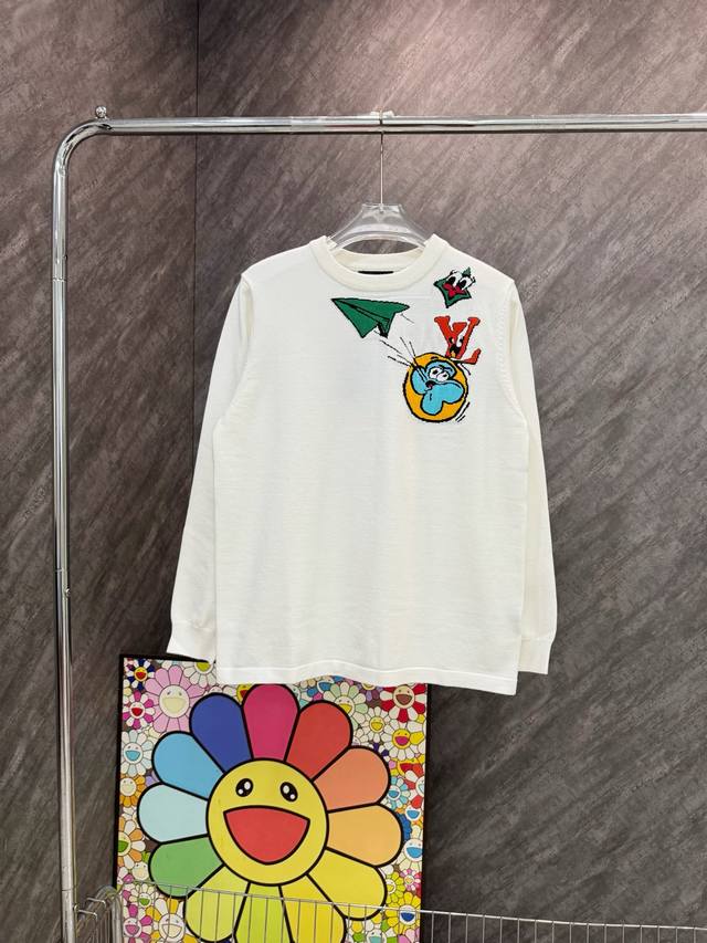Model number Y43 Lv small airplane knitted sweater New knitted sweater synchroni
