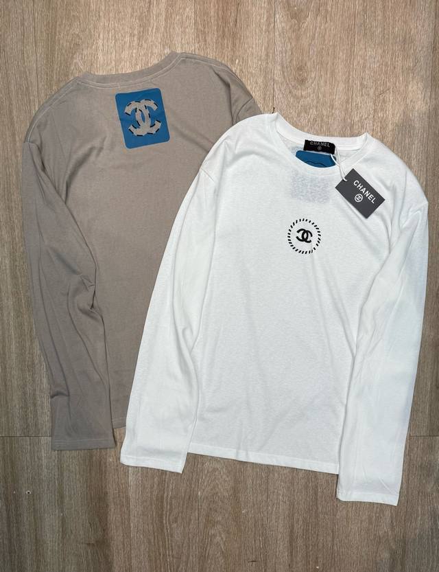 M322#Chanel Chanel 25S new early autumn round neck thin linen cotton sunscreen l