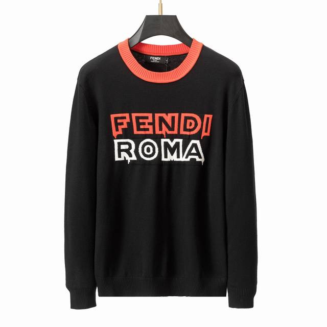 New autumn and winter Fendi sweater, synchronized with the official website, hi