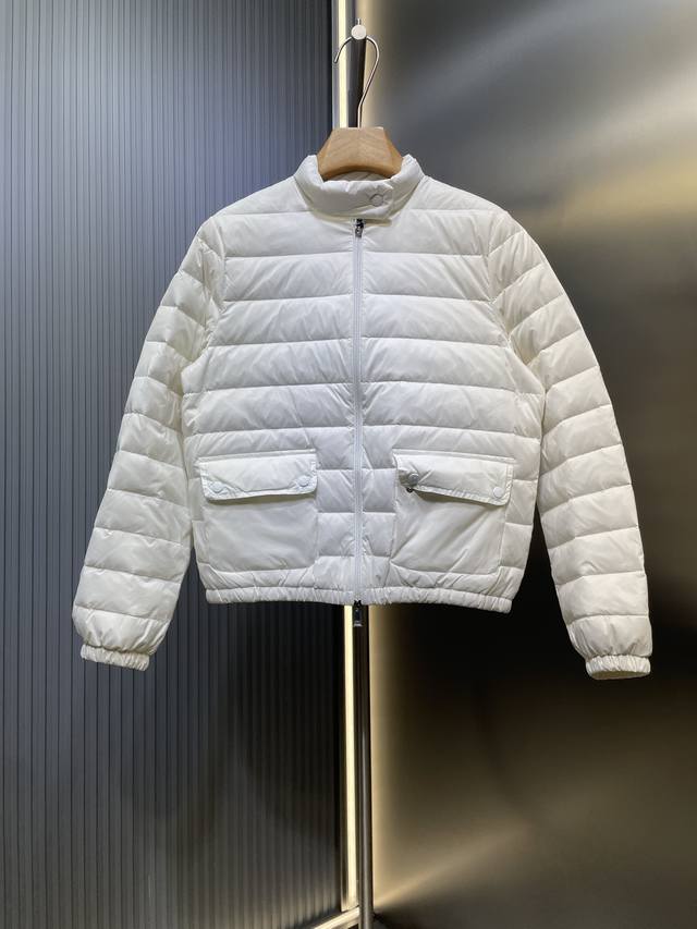 Moncler stand-up collar, thin down jacket DDD, custom-made from imported Yb nylo