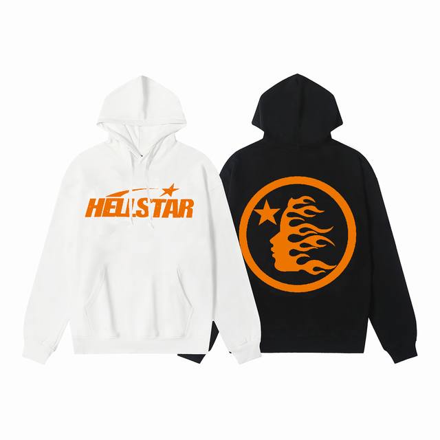 9915# Ins American hip-hop trend brand Hellstar letter print high street men and