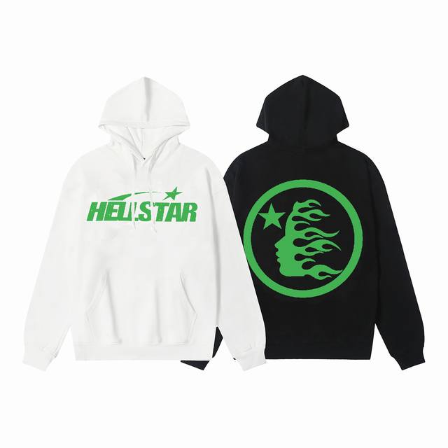 9913# Ins American hip-hop trend brand Hellstar letter print high street men and