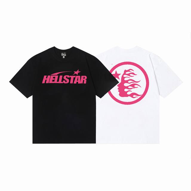 6699# Hellstar American style high street pure cotton loose short sleeve T-shirt