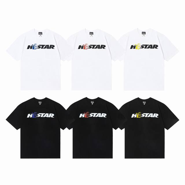 6690# Hellstar American style high street pure cotton loose short sleeve T-shirt