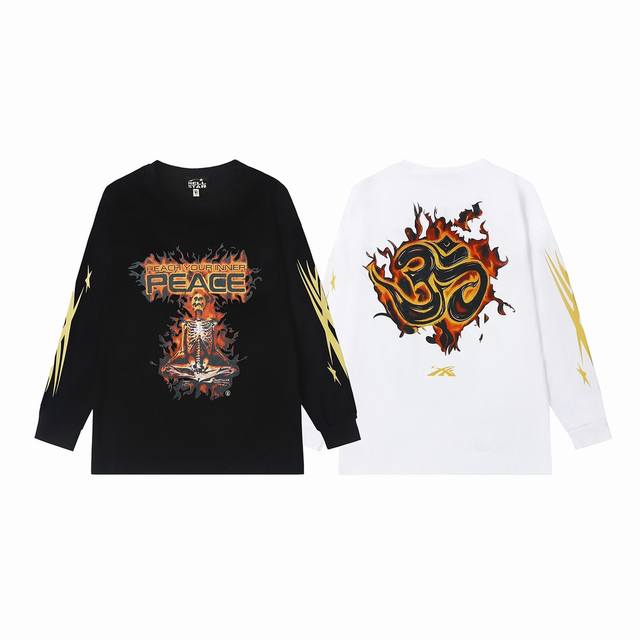 5511# Hellstar Hell Star Letter Print Lightning High Street Men's and Women's Hi