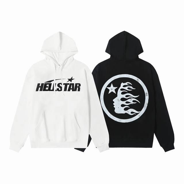 9902# Ins American hip-hop trend brand Hell Star Hell letter printing high stree