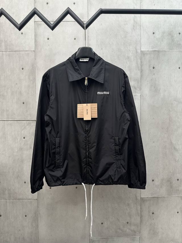 Miumiu Nylon Jacket Functional Fabric: is made of nylon, a lightweight, durable,