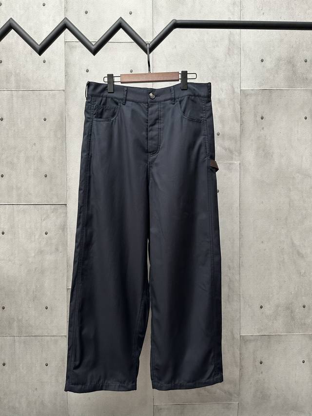 Loewe Cotton Twill Work Trousers Fabric Selection: A lightweight cotton twill fa