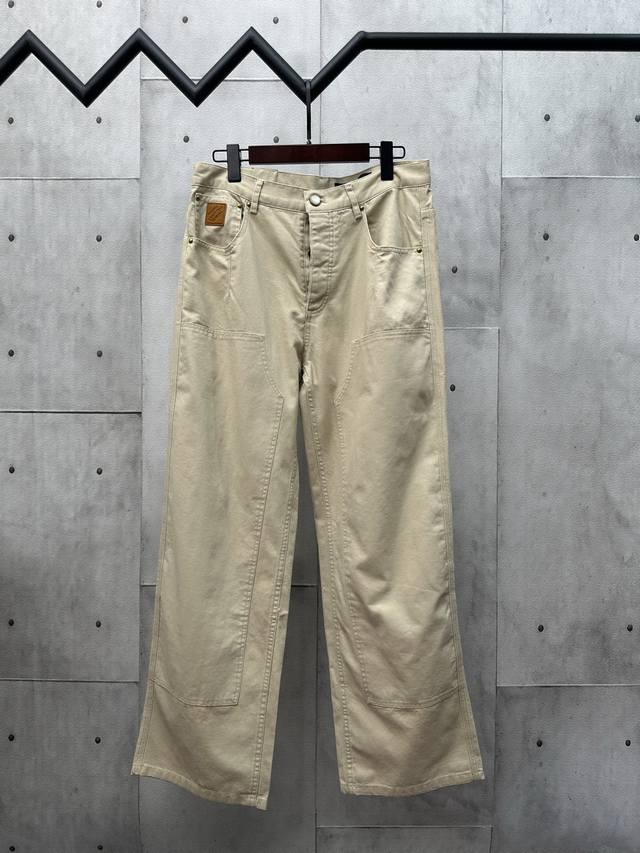 Louis Vuitton x Nigo Fw25 Straight-Leg Zippered Side Pocket Overalls for Men. Th