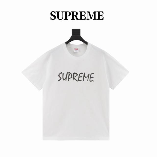 Supreme Fw24 Chest Logo Print Round Neck Short Sleeve T-shirt Size: S-Xl DDD