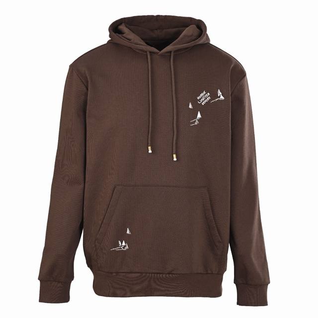 Louis Vuitton Lv Sailboat Embroidered Hoodie DDD. Original design purchased for