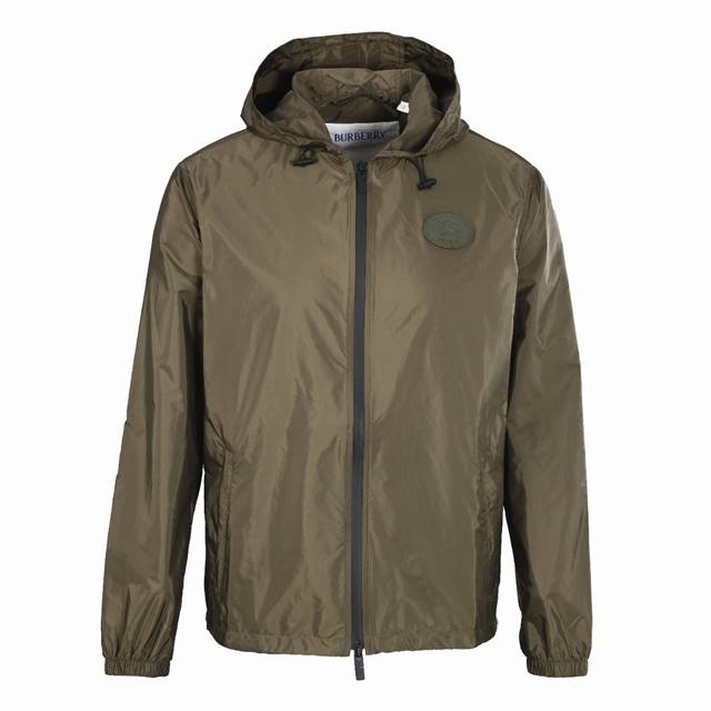 Burberry Bbr Co-branded Jacket with a War Horse and Knight Seal on the Back is m