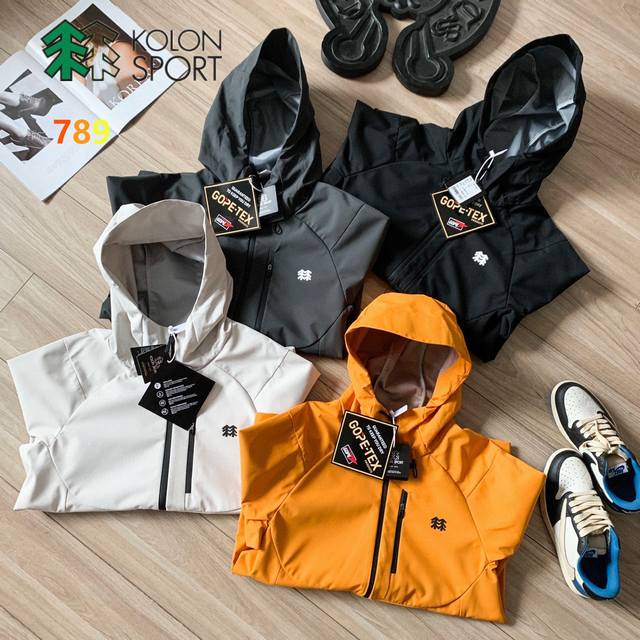 Kolon Sport's 25th anniversary seasonal jacket! Featuring E3D tailoring, this er