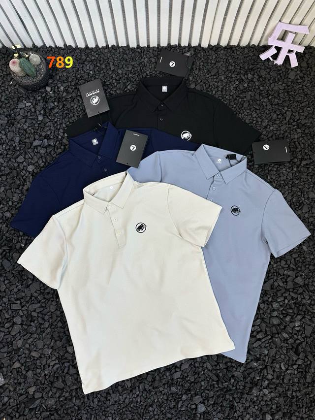 Mammut's new summer men's four-color business casual, stylish, minimalist, sport