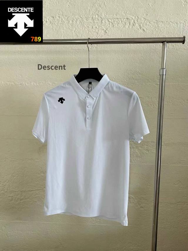 2025 Descentegolf short-sleeved polo shirt, new for spring and summer. This is a