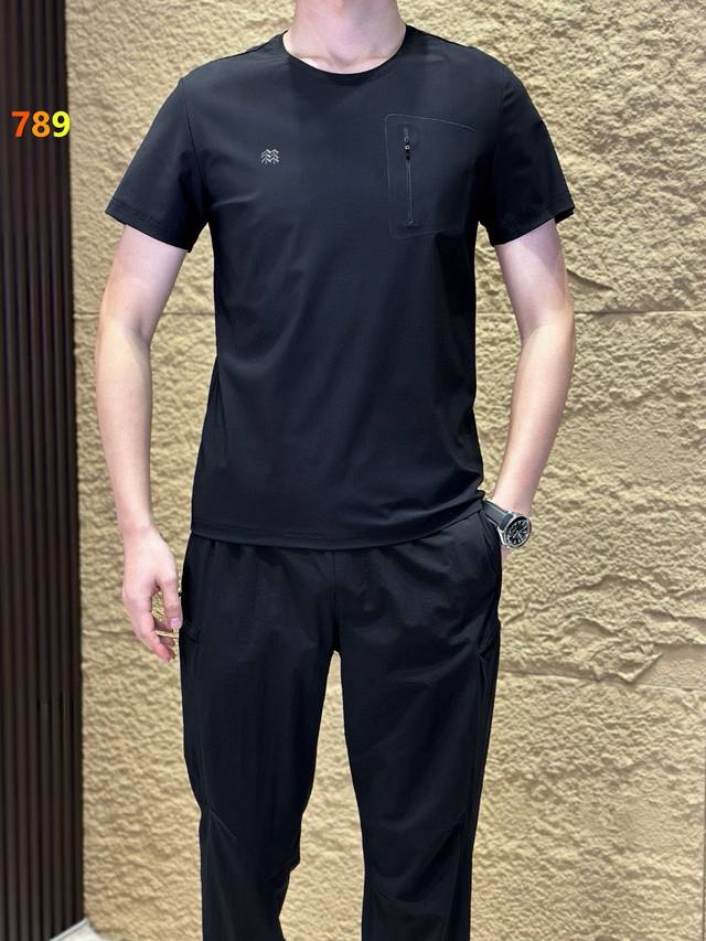 Kelon four-color short-sleeved T-shirt, popular summer style, new seamless ice