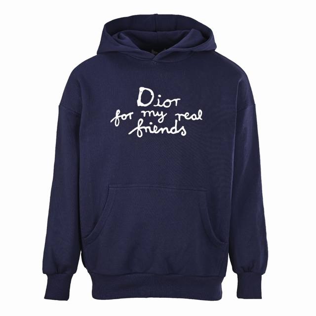 Dior Cd chest signature letter hooded sweatshirt authentic purchased for 6922, 1