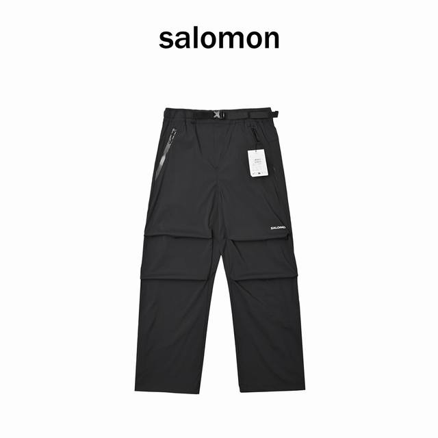 Salomon Slate Korean line side zipper paratrooper functional trousers, the same