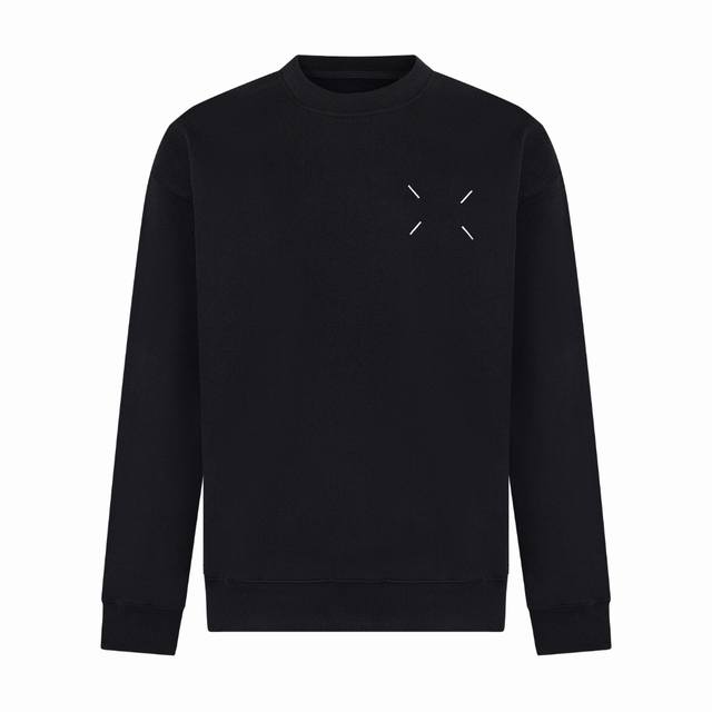 High-end Maisonmargiela digitally printed crewneck sweatshirt, unisex. Made fro