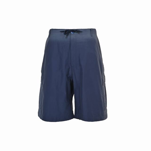Balenciaga 25Ss French faded workwear drawstring shorts are made of 460g custom-