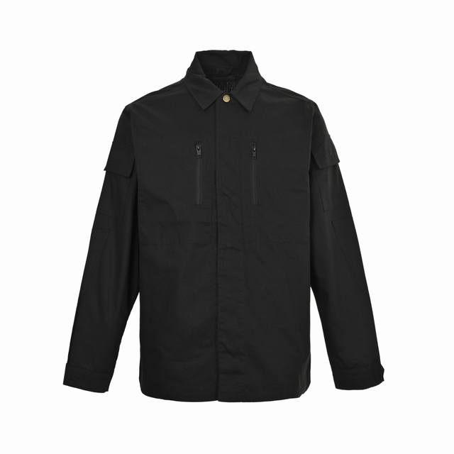 Balenciaga 25Fw single-breasted work shirt jacket A must-have for everyday commu