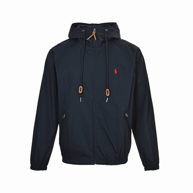 Ralph Lauren 24Fw X02 Pony Logo Thin Hooded Jacket Classic design with a retro f