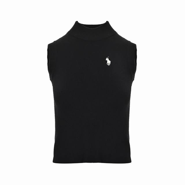 Ralph Lauren 25Ss Women's Embroidered Small Logo Knit VestI really love vests wh