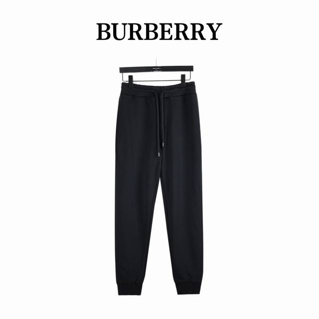 Burberry Back Pocket Check Warhorse Trousers, Autumn/Winter Men's Casual Drawstr