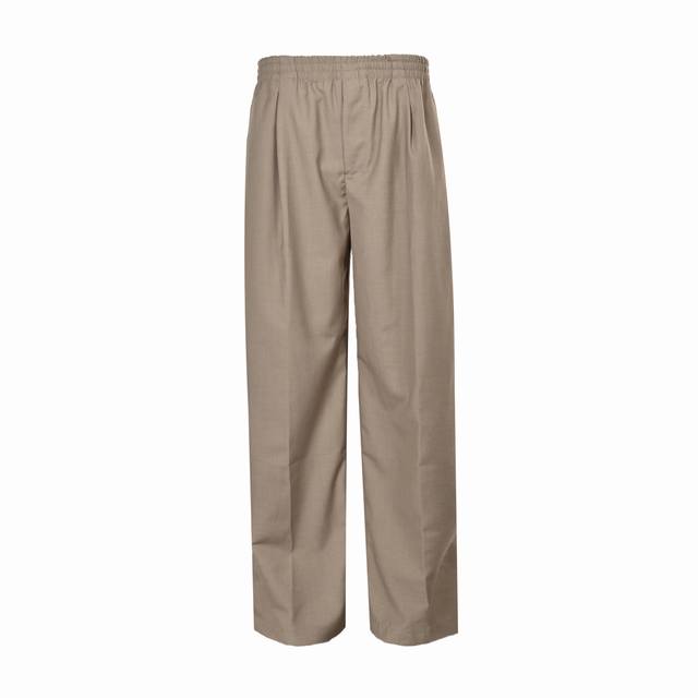 Louis Vuitton 25Ss Khaki Wool Casual Trousers Exclusively made in 240g twill tro