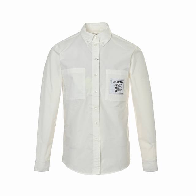 Burberry Shirt with Warhorse Patch on the Chest DDD. This Burberry shirt is the