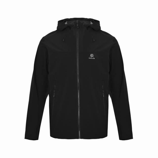 Kailas M8 Lt Hooded Softshell JacketDesign: The stand-up collar exudes a refined