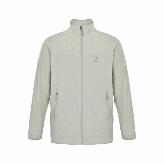 Kailas M8 Lt Stand-Up Collar Softshell JacketDesign: The stand-up collar exudes