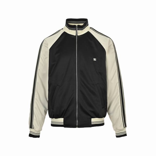 Celine Arc de Triomphe embroidered stand-up collar jacket Customized double-side