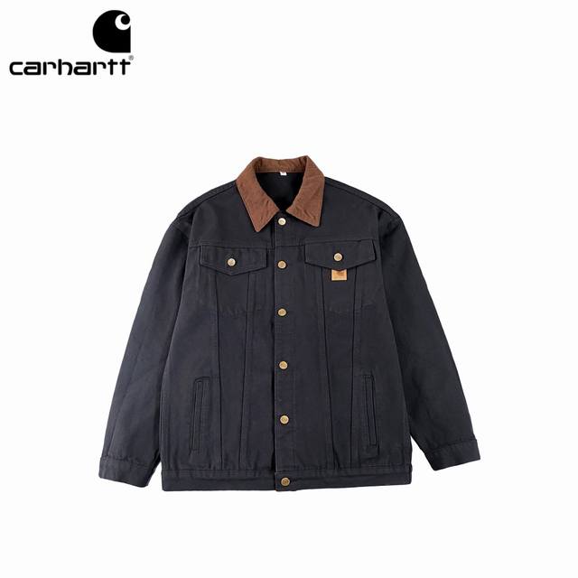 Carhartt 25Ss Vintage Work Jacket Made from 400g high-quality cotton canvas DDD,