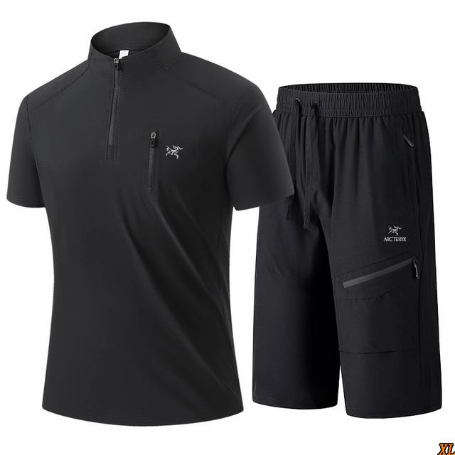 Arc'Teryx exclusive real shot of the new summer high-quality cropped pants suit